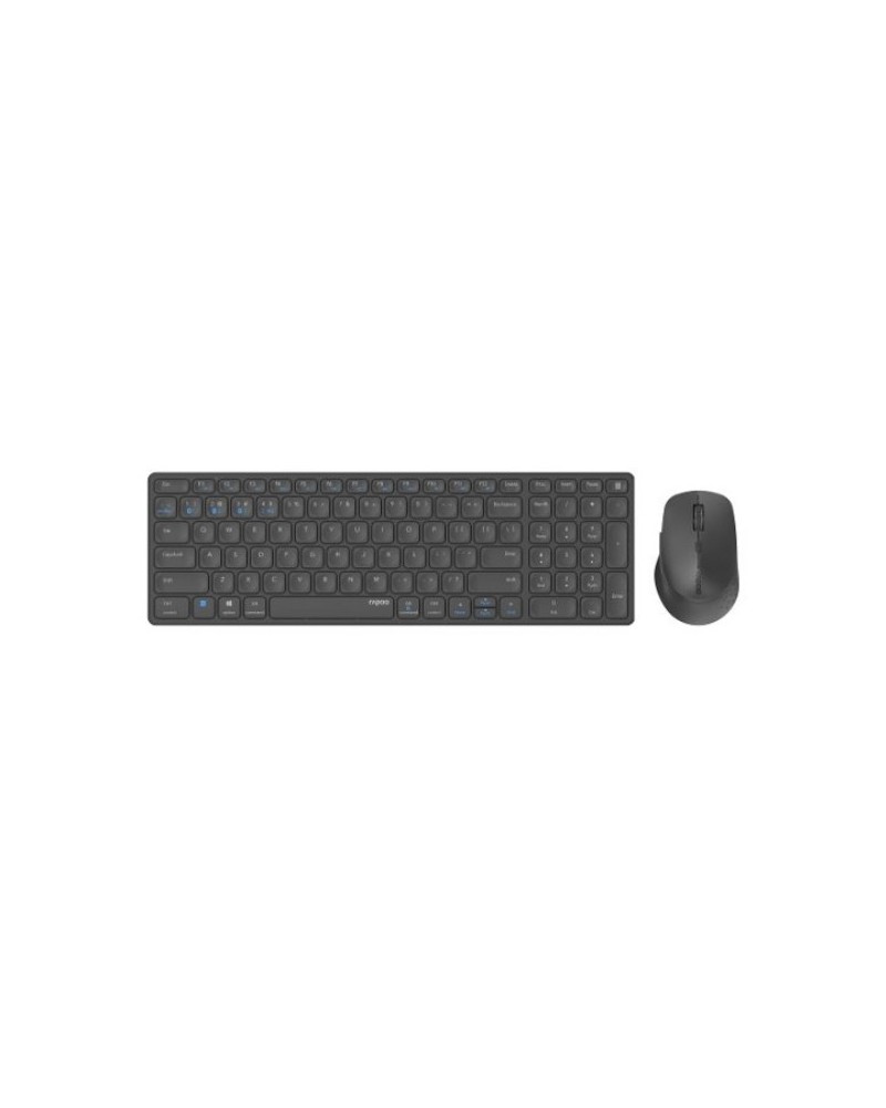 icecat_Hama 9700M keyboard QWERTY German Grey