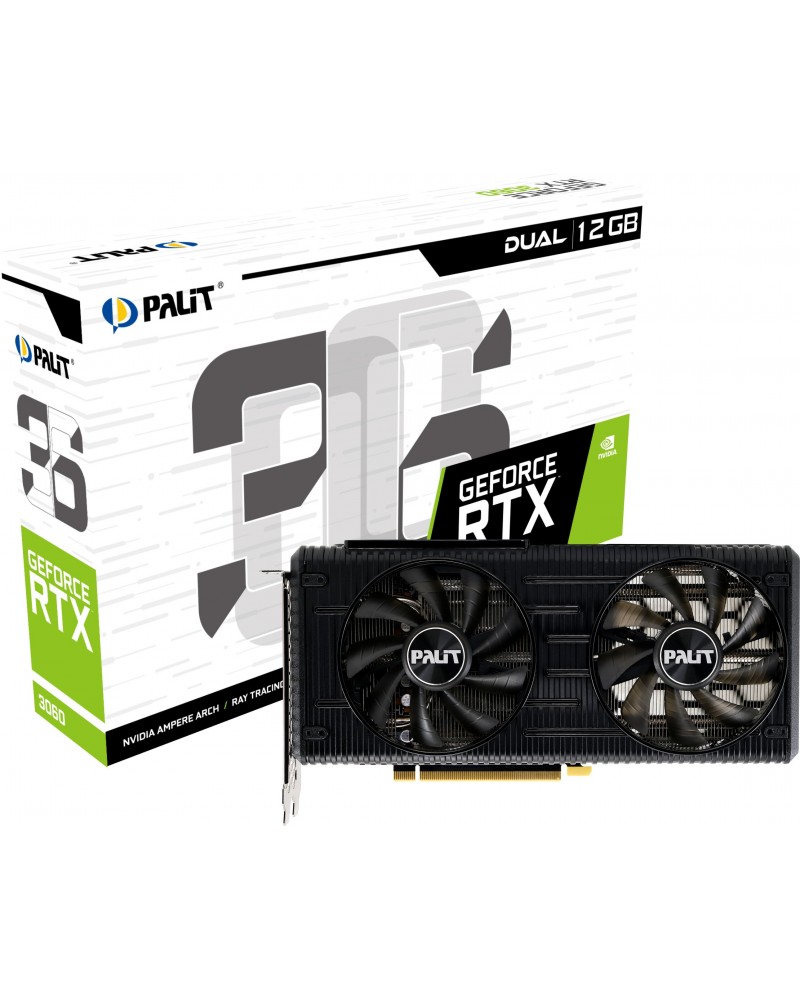 icecat_Palit NE63060019K9-190AD carte graphique NVIDIA GeForce RTX 3060 12 Go GDDR6