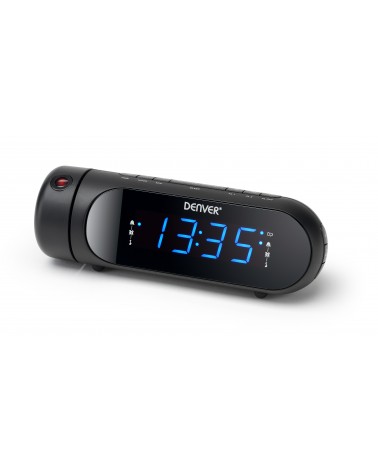 icecat_Denver CPR-700 despertador Reloj despertador digital Negro