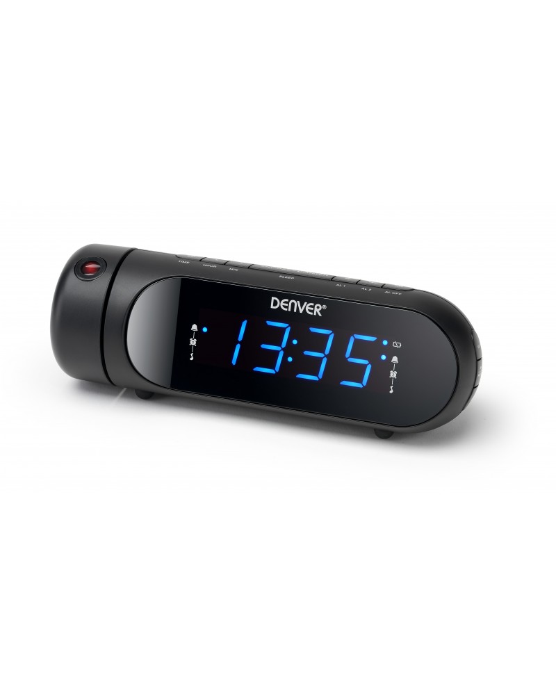 icecat_Denver CPR-700 alarm clock Digital alarm clock Black