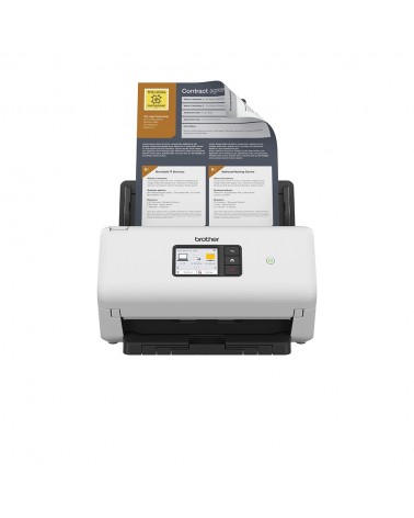icecat_Brother ADS-4500W Escáner con alimentador automático de documentos (ADF) 600 x 600 DPI A4 Negro, Blanco