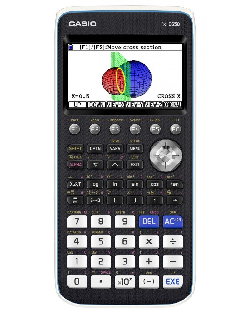 icecat_Casio FX-CG50 calculatrice Poche Calculatrice graphique Noir