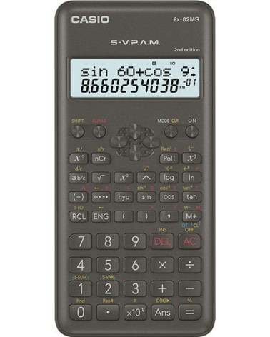 icecat_Casio FX-82MS-2 calcolatrice Tasca Calcolatrice scientifica Nero