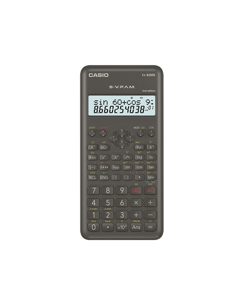 icecat_Casio FX-82MS-2 calculadora Bolsillo Calculadora científica Negro