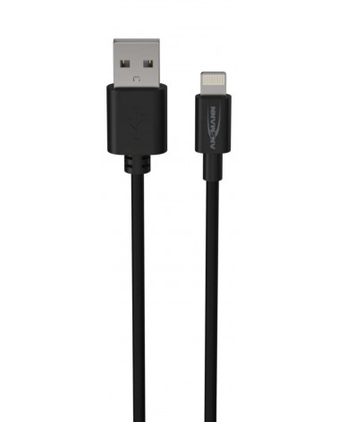 icecat_Ansmann 1700-0131 USB kabel 1 m USB A Lightning Černá