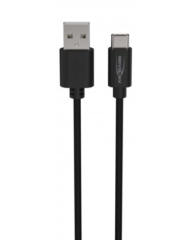 icecat_Ansmann 1700-0130 USB cable 1 m USB A USB C Black