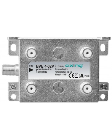 icecat_Axing BVE 4-02P Divisor de señal para cable coaxial Gris