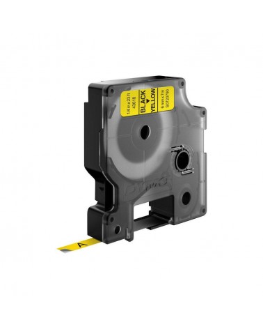 icecat_DYMO D1 Standard - Black on Yellow - 6mm páska pro tvorbu štítků Černá na žluté