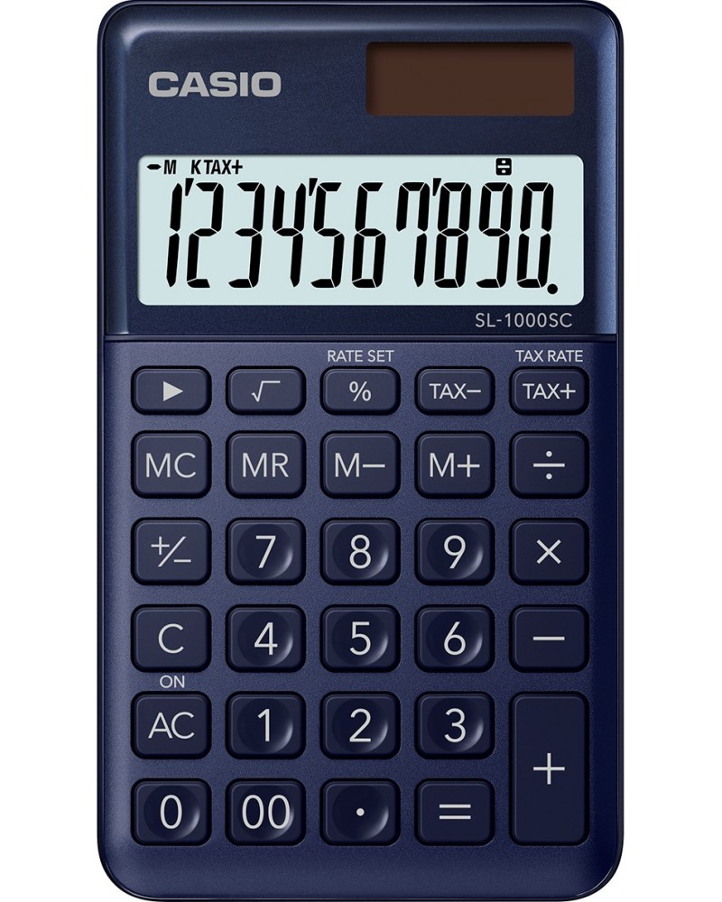 icecat_Casio SL-1000SC-NY calculator Pocket Basic Blue