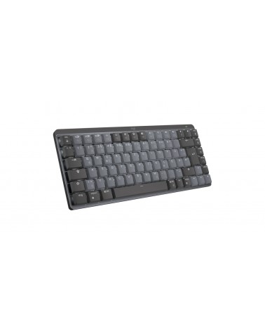 icecat_Logitech MX Mini Mechanical keyboard RF Wireless + Bluetooth QWERTZ German Graphite, Grey