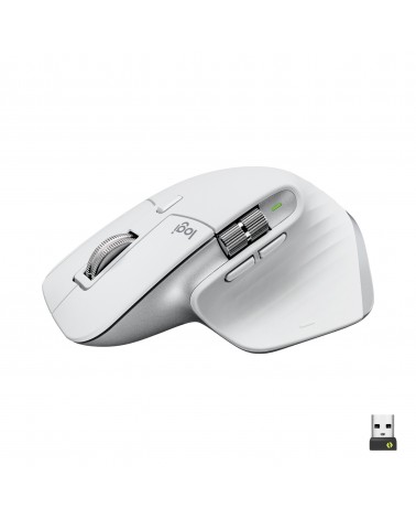 icecat_Logitech MX Master 3S ratón mano derecha RF inalámbrica + Bluetooth Óptico 8000 DPI