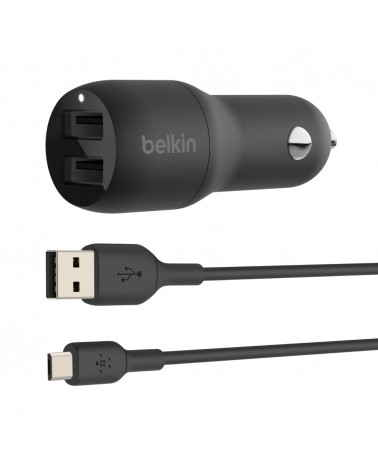 icecat_Belkin CCE002BT1MBK mobile device charger Black Auto