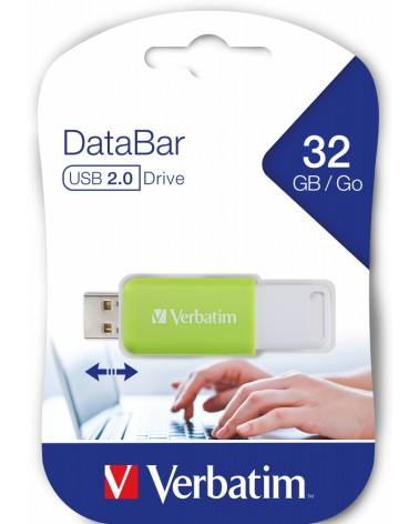 icecat_Verbatim V DataBar unità flash USB 32 GB USB tipo A 2.0 Verde