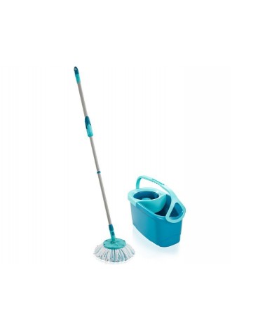 icecat_Leifheit Clean Twist Disc Mop mopa, fregona y cubo Tanque individual Azul