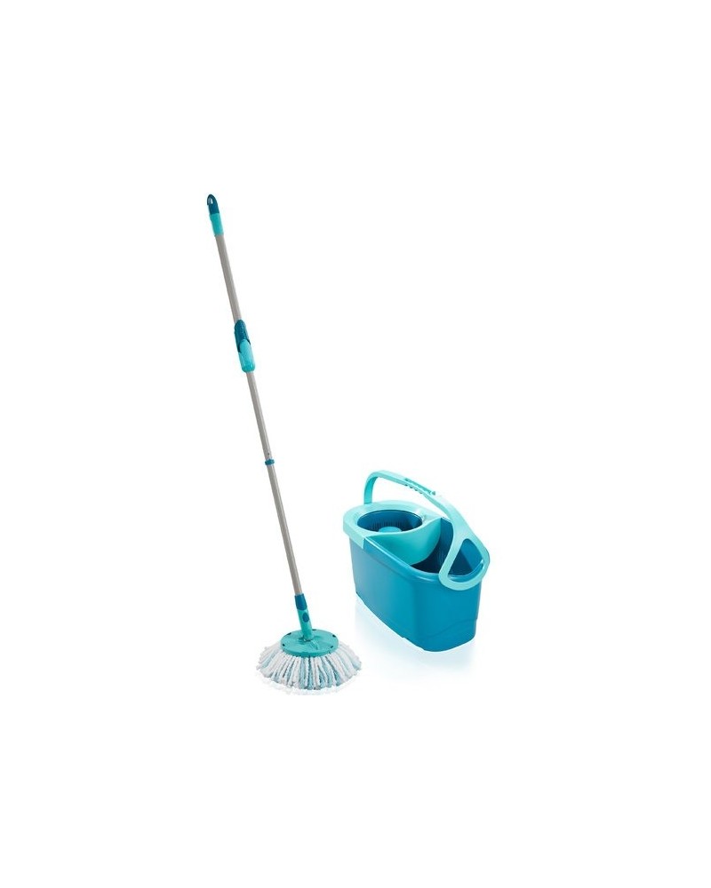 icecat_Leifheit Clean Twist Mop Ergo mobile mopovací sada kbelík Jedna nádržka Modrá