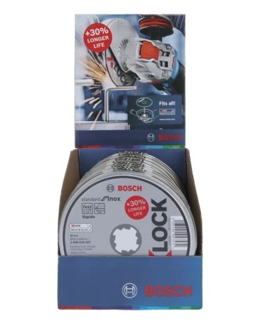 icecat_Bosch X-LOCK Trennscheibe Dose 125mmStandard for Inox VPE 10STK Corte del disco