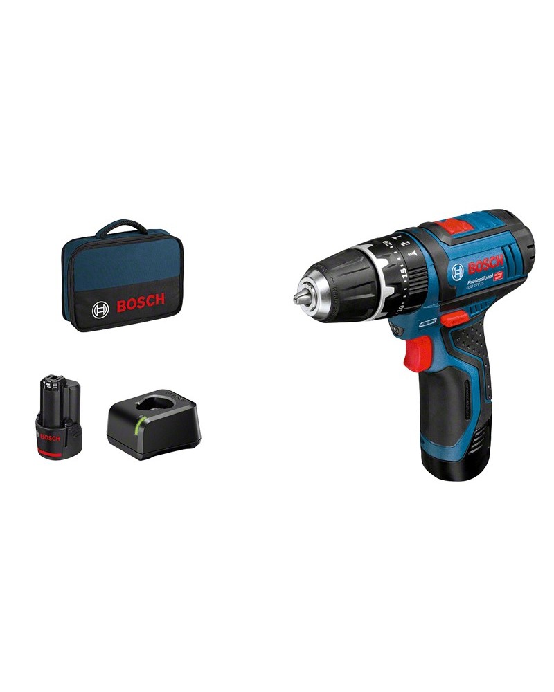 icecat_Bosch GSB 12V-15 Professional 1300 RPM Negro, Azul