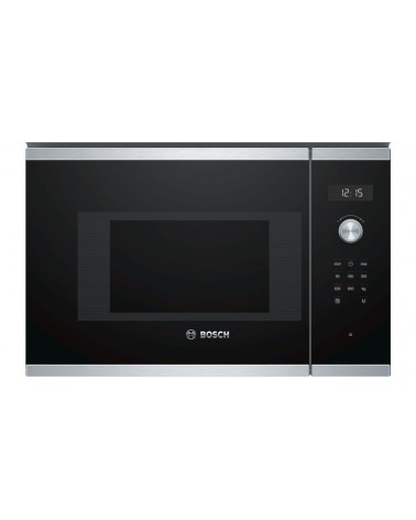icecat_Bosch Serie 6 BFL524MS0 microwave Built-in Solo microwave 20 L 800 W Black, Stainless steel