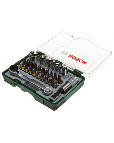 icecat_Bosch Rainbow Pro 27 bit + ratchet screwdriver bit 27 pc(s)