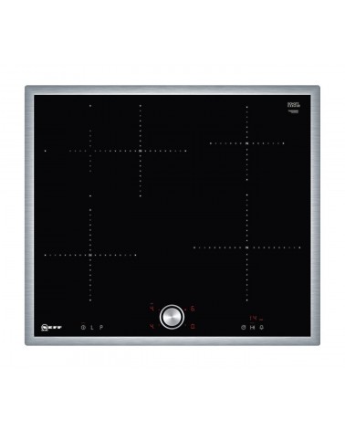icecat_Neff T46BT60N0 hob Black, Stainless steel Built-in Zone induction hob 4 zone(s)
