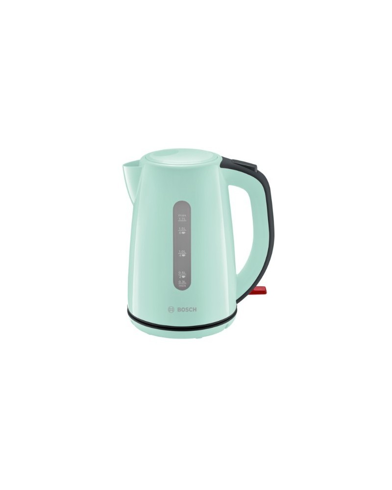 icecat_Bosch TWK7502 electric kettle 1.7 L 2200 W Grey, Turquoise