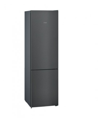 icecat_Siemens iQ500 KG39E8XBA frigorifero con congelatore Libera installazione 343 L B Nero, Acciaio inossidabile