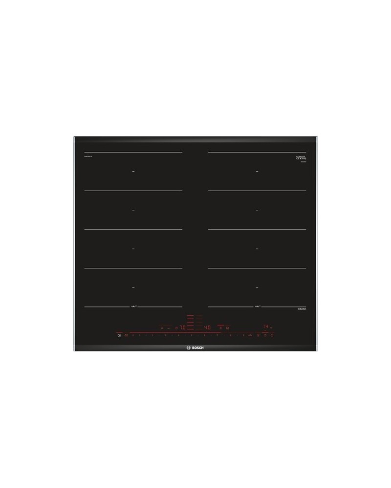 icecat_Bosch PXX675DC1E hob Black, Stainless steel Built-in Zone induction hob 4 zone(s)