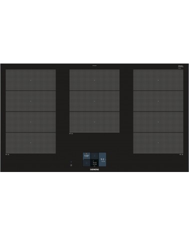 icecat_Siemens EX975KXW1E plaque Noir Intégré (placement) Plaque avec zone à induction 5 zone(s)