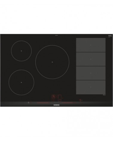 icecat_Siemens EX875LVC1E plaque Noir, Acier inoxydable Intégré (placement) Plaque avec zone à induction 5 zone(s)