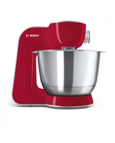 icecat_Bosch MUM58720 robot de cocina 1000 W 3,9 L Gris, Rojo, Acero inoxidable