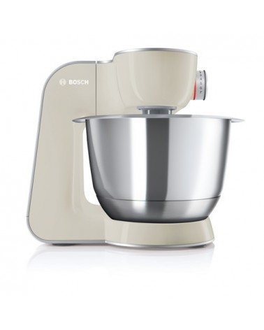 icecat_Bosch MUM58L20 robot de cuisine 1000 W 3,9 L Gris, Acier inoxydable, Blanc