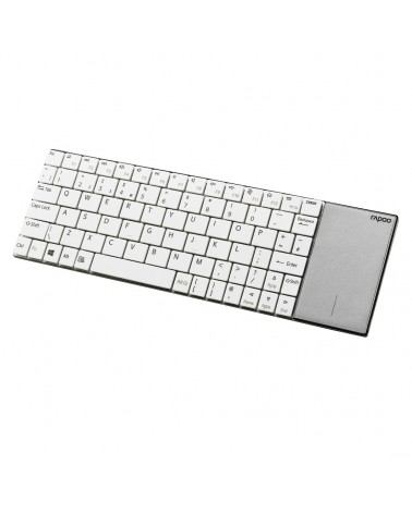 icecat_Rapoo E2710 clavier RF sans fil QWERTZ Allemand Blanc