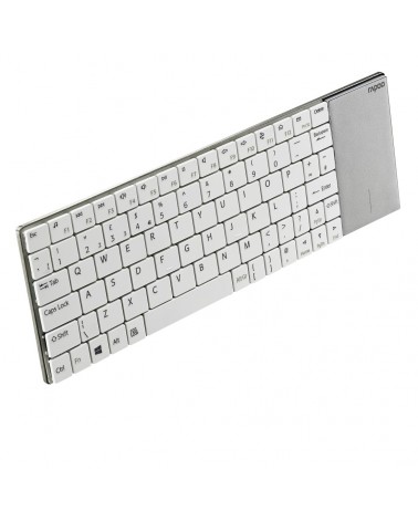 icecat_Rapoo E2710 clavier RF sans fil QWERTZ Allemand Blanc