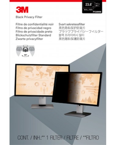 icecat_3M Filtro de privacidad de para monitor de escritorio con pantalla panorámica de 28"