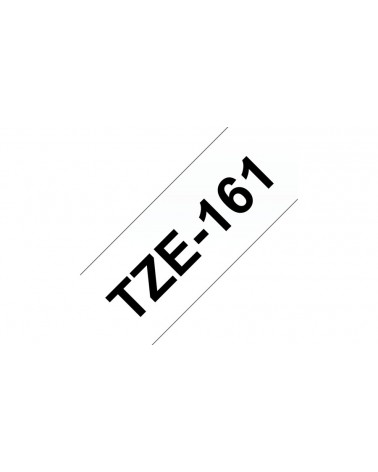 icecat_Brother TZe-161 páska pro tvorbu štítků Černá na průhledné