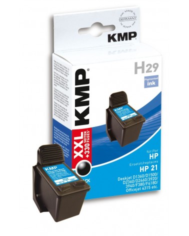 icecat_KMP H29 cartucho de tinta 1 pieza(s) Alto rendimiento (XL) Negro