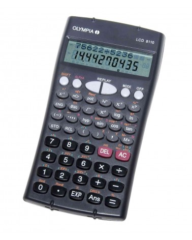 icecat_Olympia LCD 8110 calculatrice Poche Calculatrice scientifique Anthracite