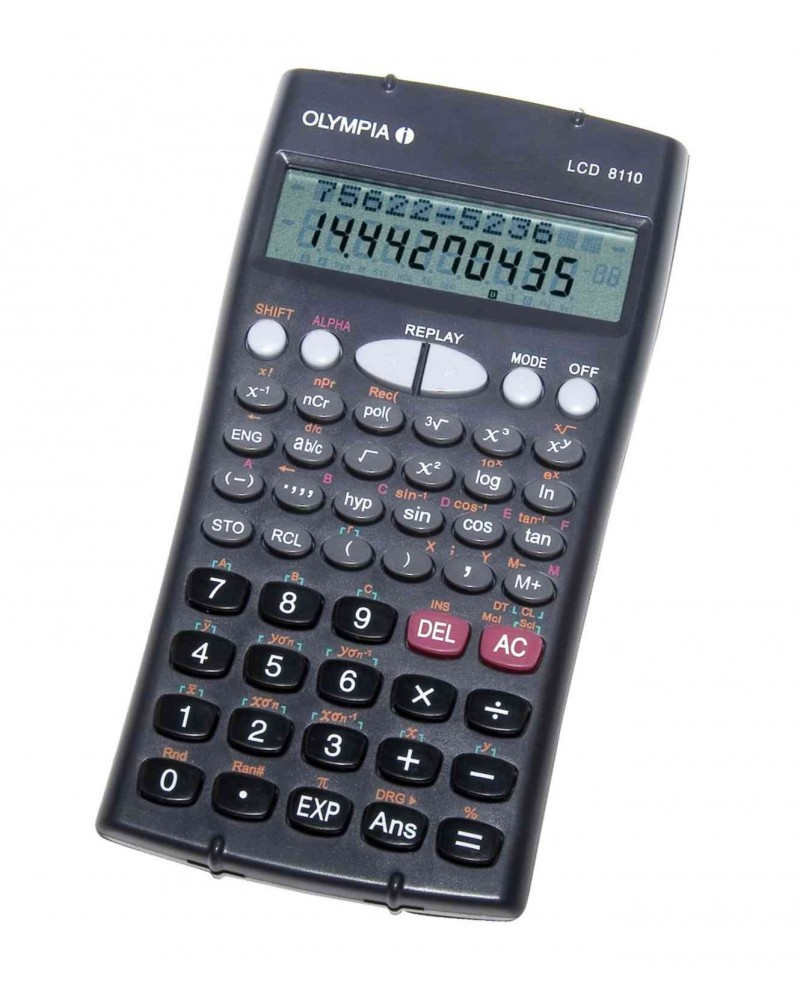 icecat_Olympia LCD 8110 calculadora Bolsillo Calculadora científica Antracita