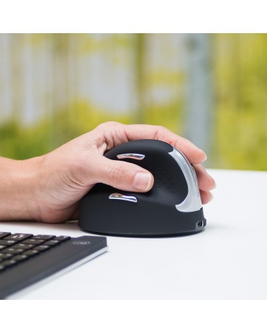 icecat_R-Go Tools R-Go HE Mouse, Ergonomic mouse, Medium (Hand Size 165-185mm), Left Handed, wireless