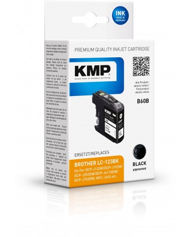 icecat_KMP B60B cartuccia d'inchiostro 1 pz Compatibile Nero
