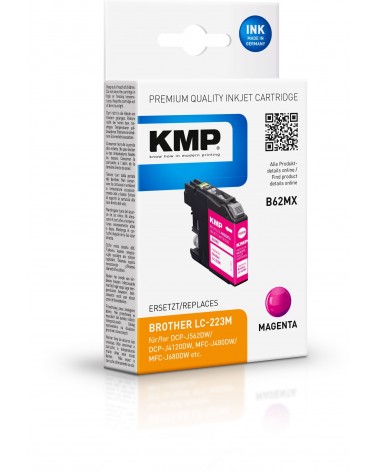 icecat_KMP B62MX inkoustová náplň 1 kusů Kompatibilní Purpurová