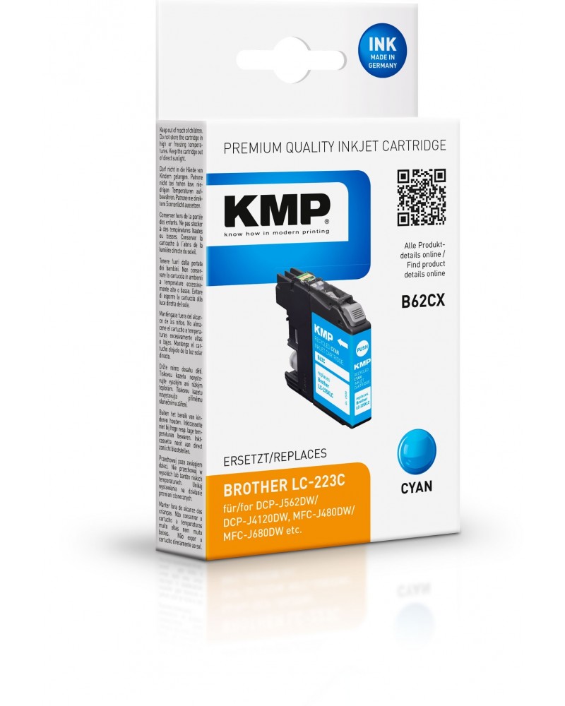 icecat_KMP B62CX cartouche d'encre 1 pièce(s) Compatible Cyan