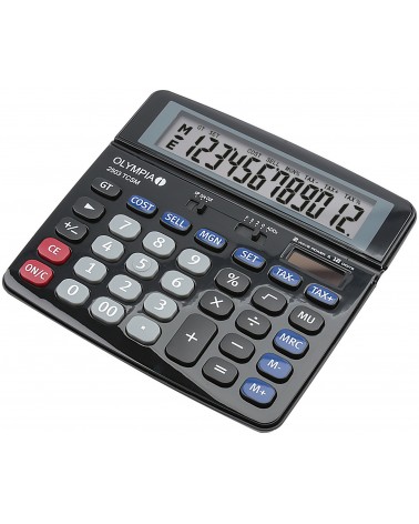 icecat_Olympia 2503 calculatrice Bureau Calculatrice financière Noir, Bleu, Gris