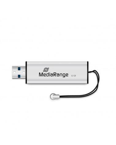 icecat_MediaRange MR916 USB-Stick 32 GB USB Typ-A 3.2 Gen 1 (3.1 Gen 1) Schwarz, Silber