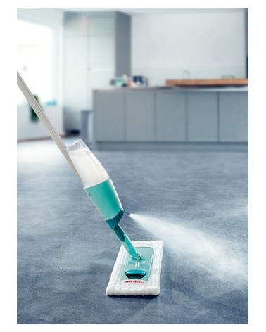 icecat_Leifheit Easy Spray XL mop Microfibre Dry&wet Microfiber Green, White
