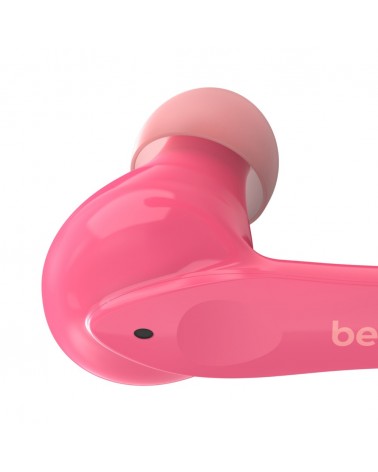 icecat_Belkin Soundform Nano​ Écouteurs Sans fil Ecouteurs Appels Musique Micro-USB Bluetooth Rose
