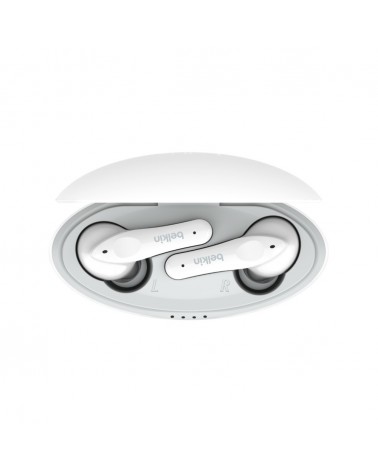 icecat_Belkin Soundform Nano​ Kopfhörer Kabellos im Ohr Anrufe Musik Mikro-USB Bluetooth Weiß