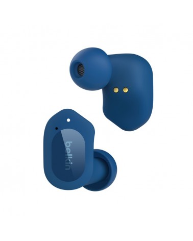 icecat_Belkin SOUNDFORM Play Kopfhörer True Wireless Stereo (TWS) im Ohr Bluetooth Blau