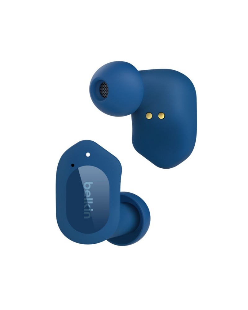 AUC005btBL, Play AUC005BTBL Wireless True Soundform blau BELKIN In-Ear