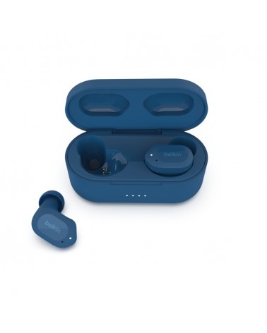 icecat_Belkin SOUNDFORM Play Sluchátka s mikrofonem True Wireless Stereo (TWS) Do ucha Bluetooth Modrá